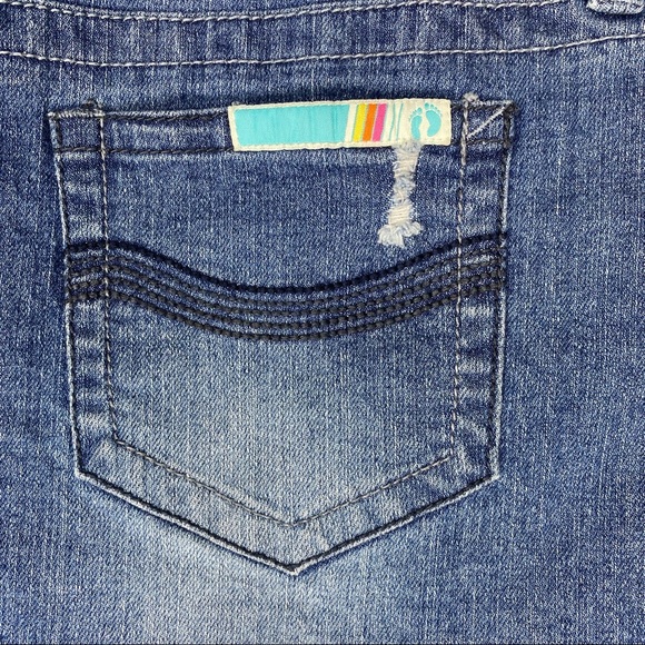 Y2K 2000s Hang Ten micro mini skirt size 9 - Picture 6 of 16